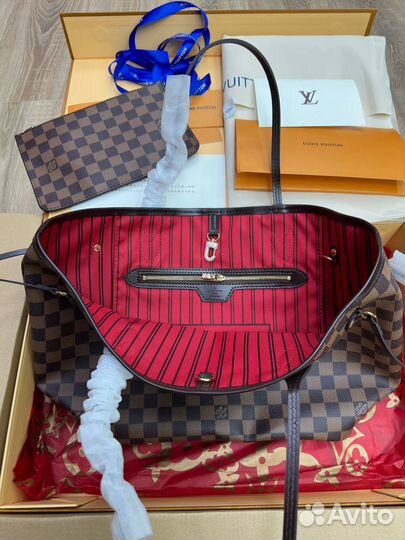 Сумка шопер Louis Vuitton Neverfull MM