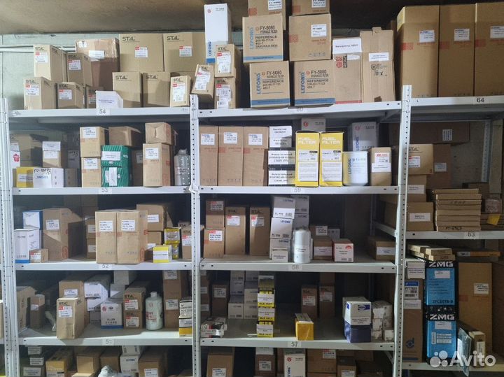 Комплект фильтров на бульдозер Komatsu D65E-12