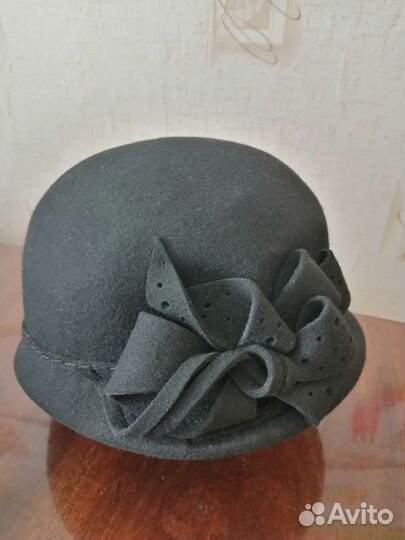 Шляпа фетровая женская