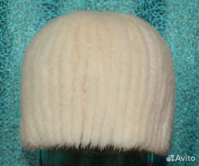 Шапка норковая новая женская