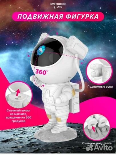 Ночник звездное небо проектор