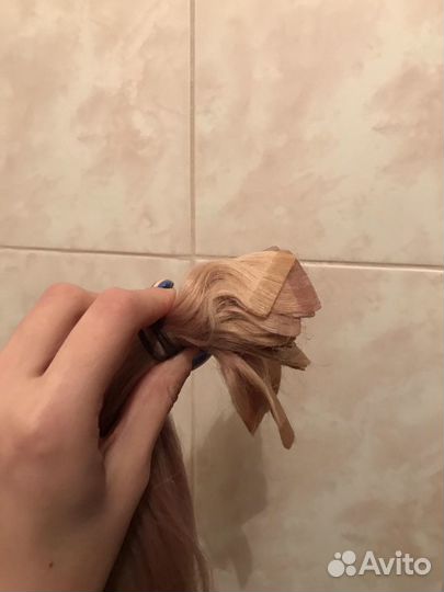 Волосы на лентах