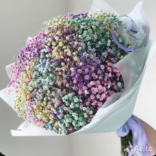 Букет из гипсофилы