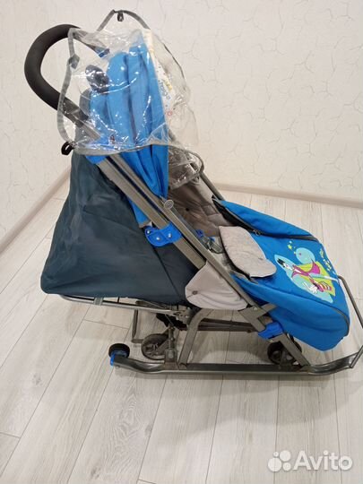 Коляска санки