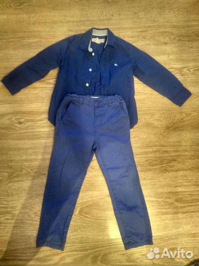 Костюм для мальчика рубашки джинсы
