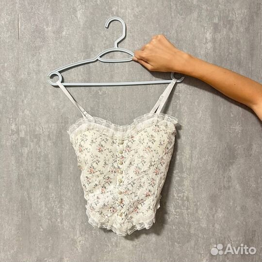 Корсетный топ