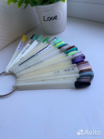 Гель лаки для маникюра набор бу