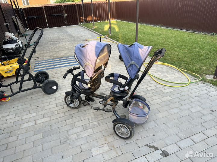 Коляска велосипед