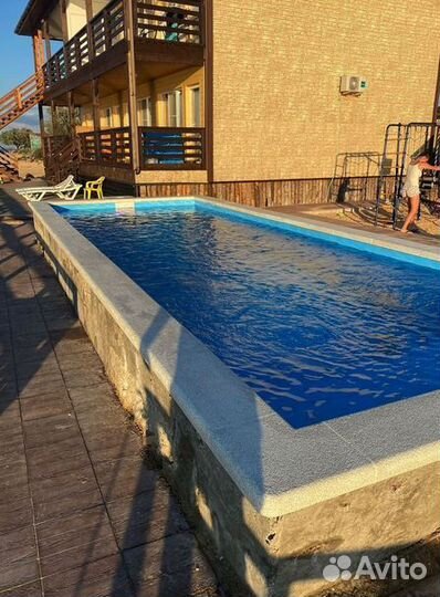 Бассейн из полипропилена 6м*3м*1,5м