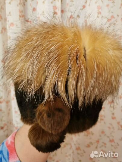 Шапка женская из натурального меха новая