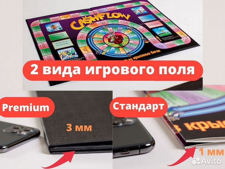 Игра денежный поток 2в1 NEW* cashflow 101+202 cash