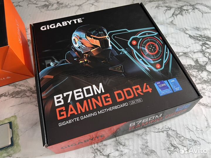 Новый комплект i5 12400F/B760M gaming