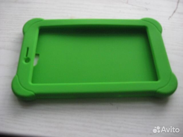 Чехол силиконовый для планшета зеленый