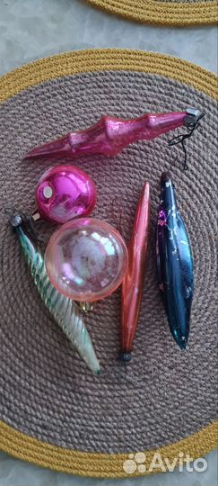 Елочные игрушки СССР