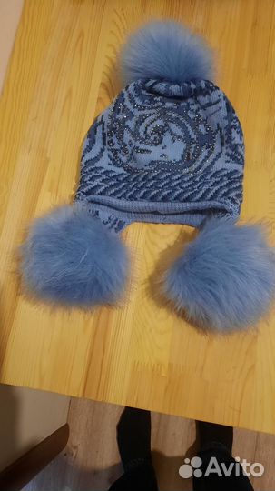 Шапка теплая для девочки