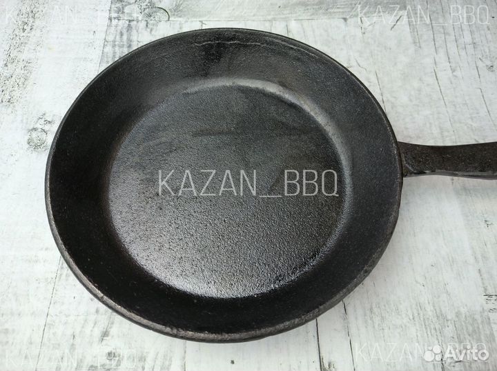 Сковорода чугунная с ручкой