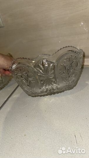 Ваза хрустальная СССР