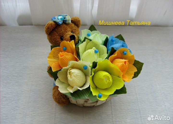 Букеты в кружках