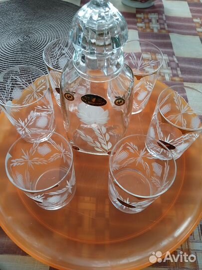 Графин со стаканами СССР