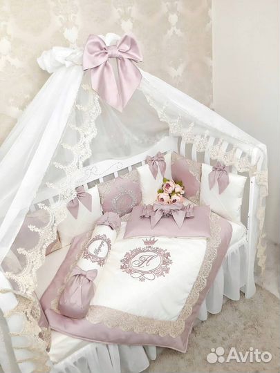 Бортики в кроватку