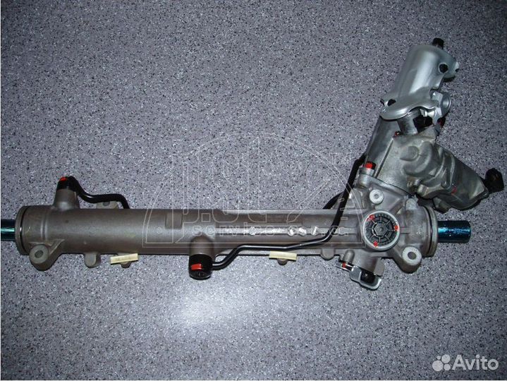 Рулевая рейка BMW E60 4 датчика AFS активная