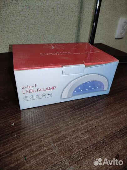 Уф лампа для ногтей новая