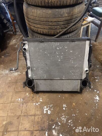 Касета радиаторов BMW X5 e70 n55b30 в сборе