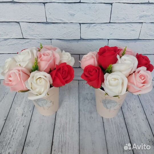 Букет из мыла