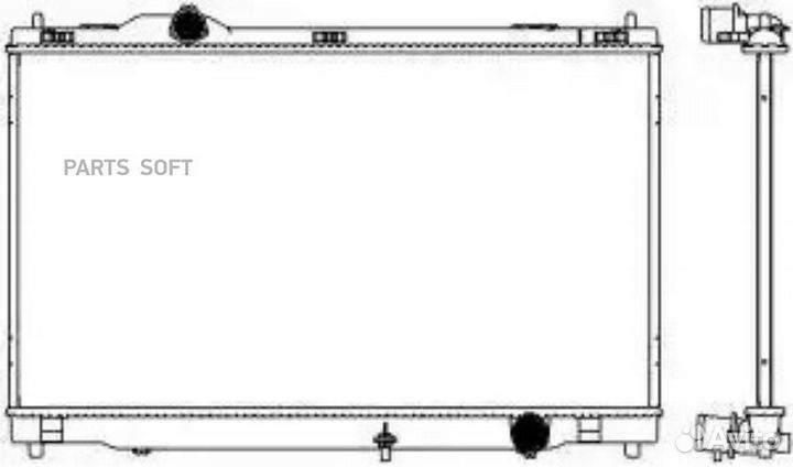 Радиатор охлаждения Лексус GS 300 2005