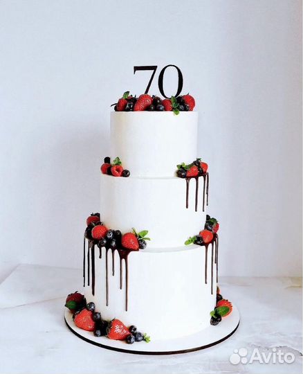 Топпер на торт цифры в наличии