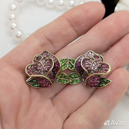 Серьги, колье