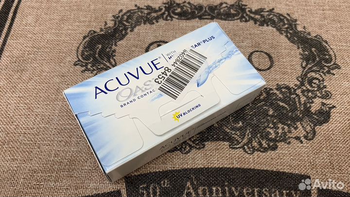 Контактные линзы acuvue oasys -3.75