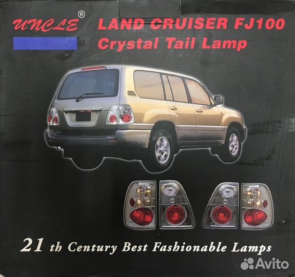 Задние фонари toyota LC 100 комплект 4шт