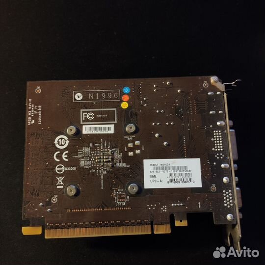 Видеокарта MSI nvidia GeForce GT 640 1гб