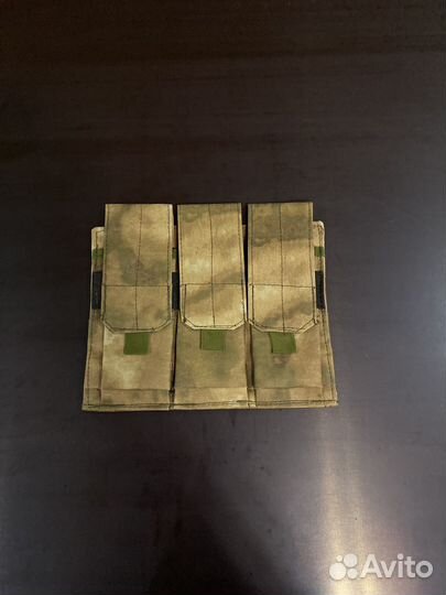 Новый подсумок под ак 3 магазина