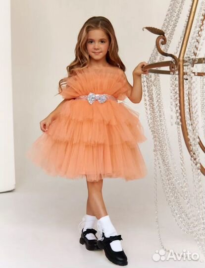 Детское нарядное платье / для девочки праздничное