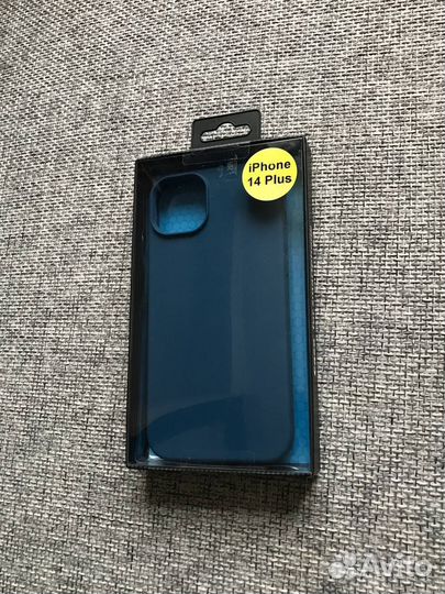 Новый Чехол Red line для iPhone 14 Plus, синий