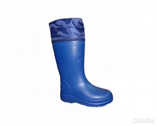 Женские сапоги из эва 38/39 синий