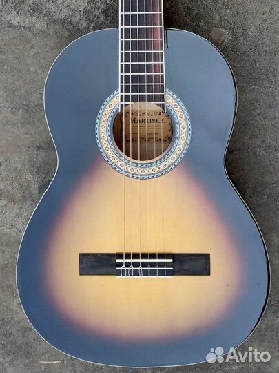 Классическая гитара martinez FAC504, струны нейлон