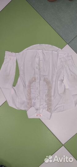 Продам рубашки для девочек школьные