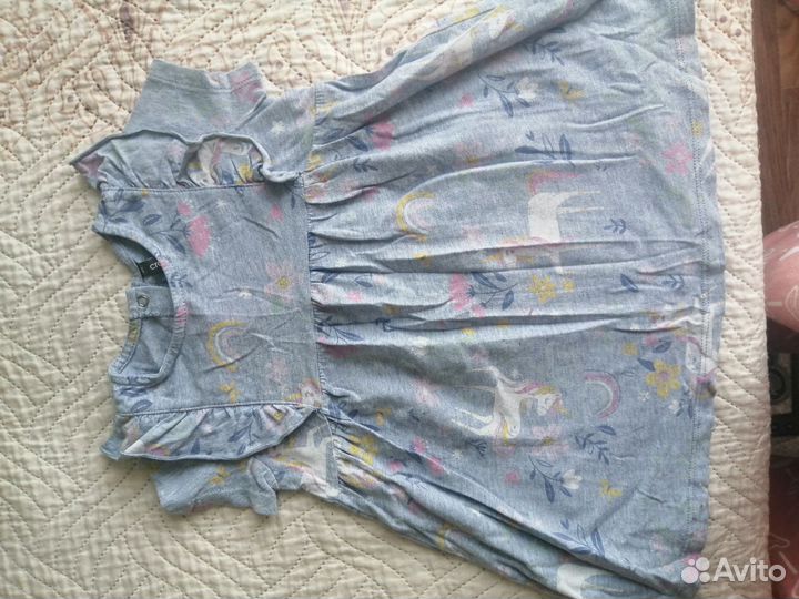 Вещи пакетом для девочки 80