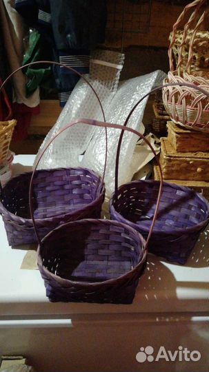 Корзина плетеная