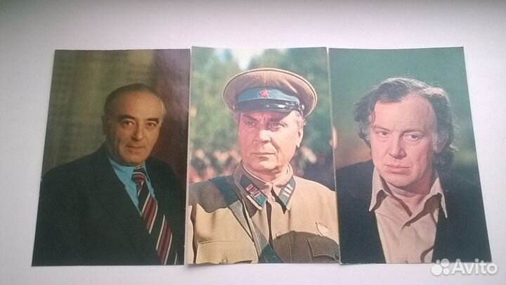 Фотографии артистов кино и эстрады СССР