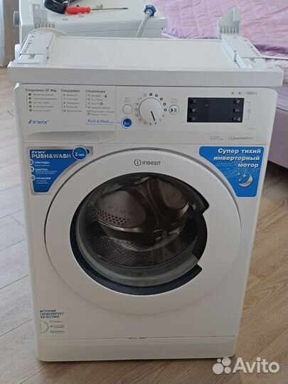 Стиральная машина indesit узкая 8кг
