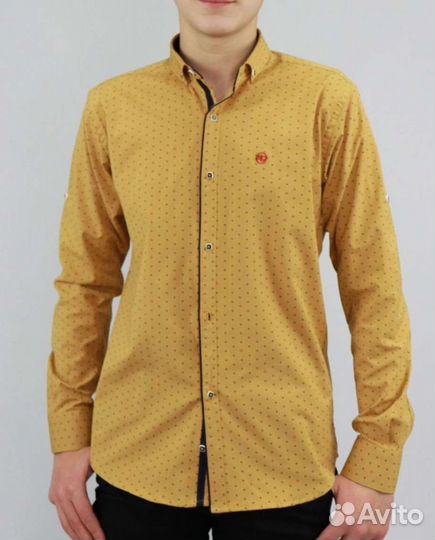 Рубашка для мальчика рост 164