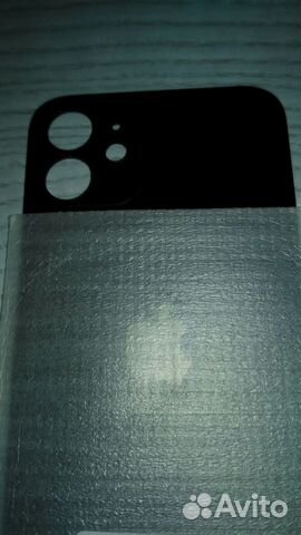 Задняя крышка для iPhone 12 (черный)