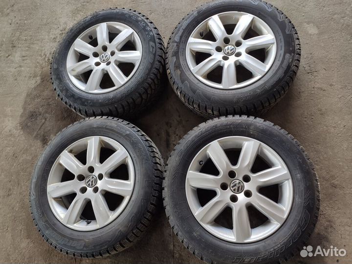 R15 195/65 Литье Зима Cordiant комплект VW Polo