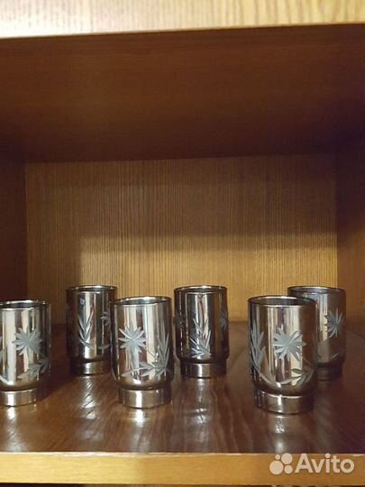 Хрусталь СССР. Набор стопок