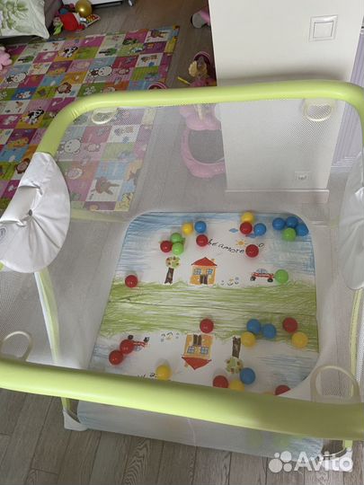 Большой детский манеж