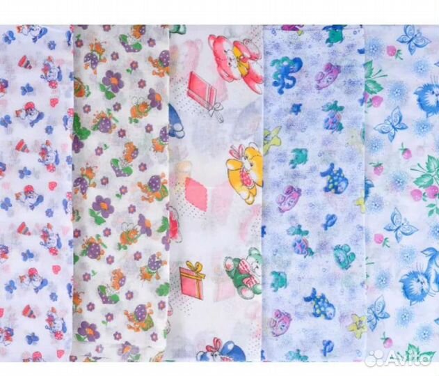 Пеленки новорожденным малышам